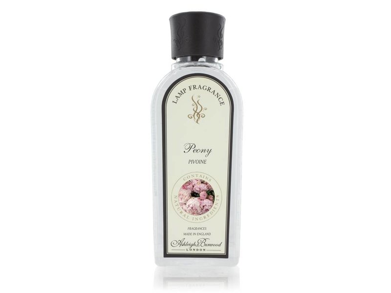 Ashleigh & Burwood Geurlamp olie Pioenroos, Peony 500 ml