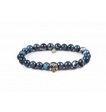 Karma Karma Armband Blue Waters Skull - unisex