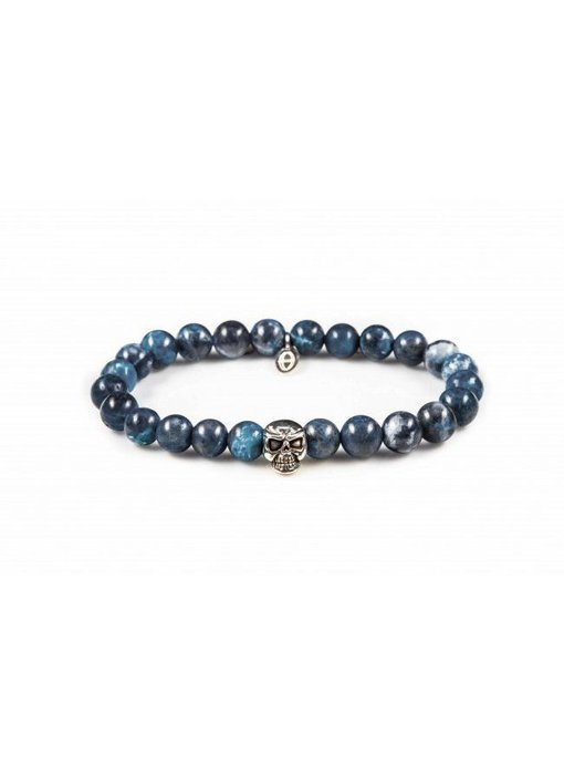 Karma Armband Blue Waters Skull - unisex