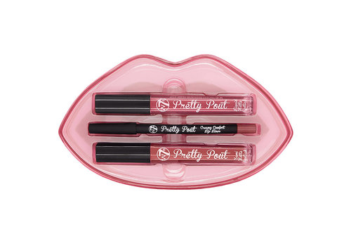 W7 Cosmetics Pretty Pout Lip Kit Pretty Thing