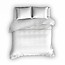 Romanette Dekbedovertrek Flanel Duchesse Wit Sand