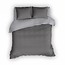 Romanette Dekbedovertrek Flanel Comtese Antraciet Silver