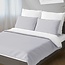 Romanette Dekbedovertrek Flanel Comtese Silver Wit