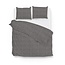 Zo! Home Dekbedovertrek Katoen Lino Dark Grey