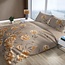 Satin d'Or Dekbedovertrek Satijn Rosario Beige