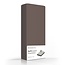 Romanette Split Topper Hoeslaken Katoen Taupe
