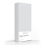 Romanette Topper Hoeslaken Katoen Silver