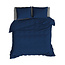 Satin d'Or Dekbedovertrek Satijn Satijnstreep Nightblue