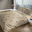 Romanette Dekbedovertrek Flanel Robin Beige
