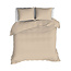 Romanette Dekbedovertrek Flanel Visconti Sand Wit