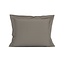 Heckett & Lane Kussensloop Satijn Elementi Taupe Grey