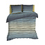 Satin d'Or Dekbedovertrek Satijn Fluvius Teal Blauw
