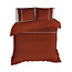 Romanette Dekbedovertrek Flanel Duchesse Rooibos Wit