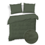 Zo! Home Dekbedovertrek Velvet Velluto a Coste Racing Green