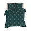 Romanette Dekbedovertrek Flanel Flocons Forest Green