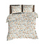 Romanette Dekbedovertrek Flanel Lana Taupe/Grijs