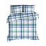 Romanette Dekbedovertrek Katoen Flair Coastal Blue