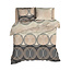 Satin d'Or Dekbedovertrek Satijn Condi Beige/Antra