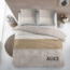 Cottons Dekbedovertrek Katoen Alice Beige