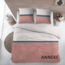 Cottons Dekbedovertrek Katoen Anneke Red