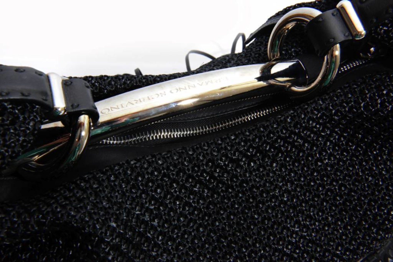 Ermanno Scervino 黒 レザーバッグ Ermanno Scervino 黒 レザーバッグ Leather and designer bags