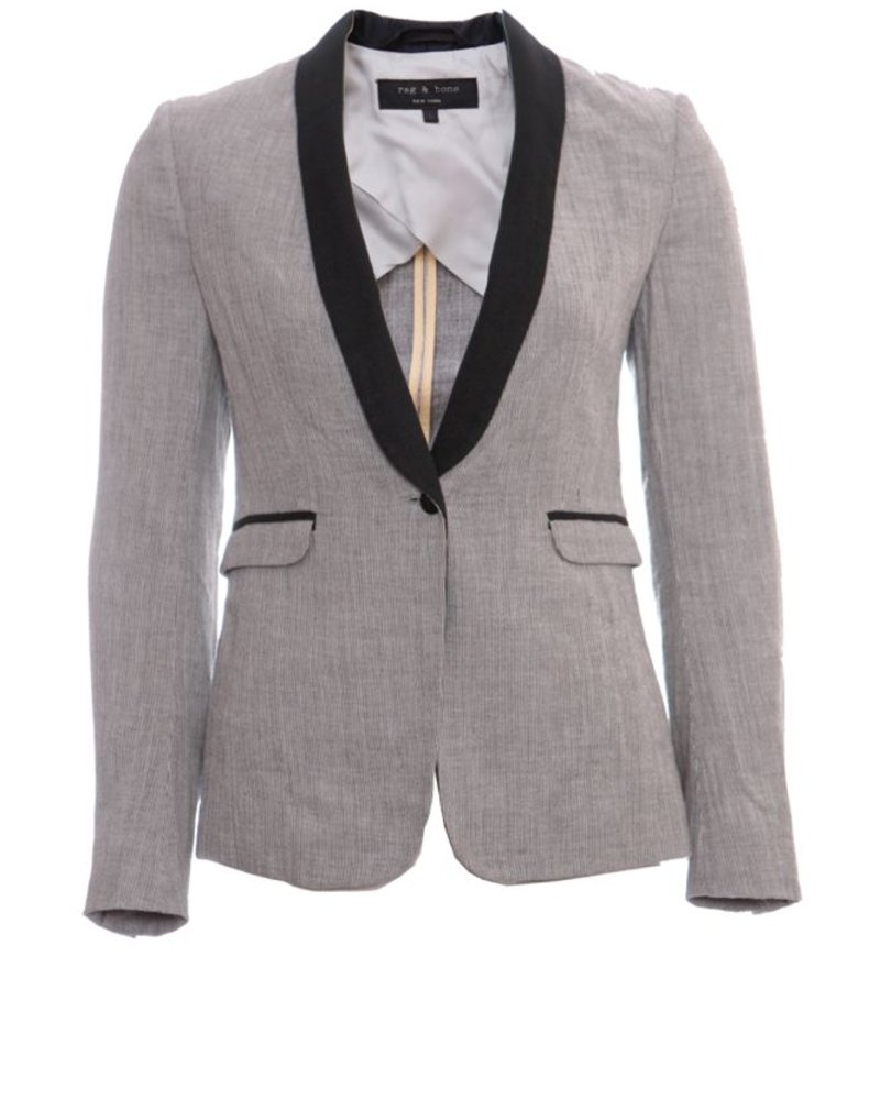 blauwe blazer