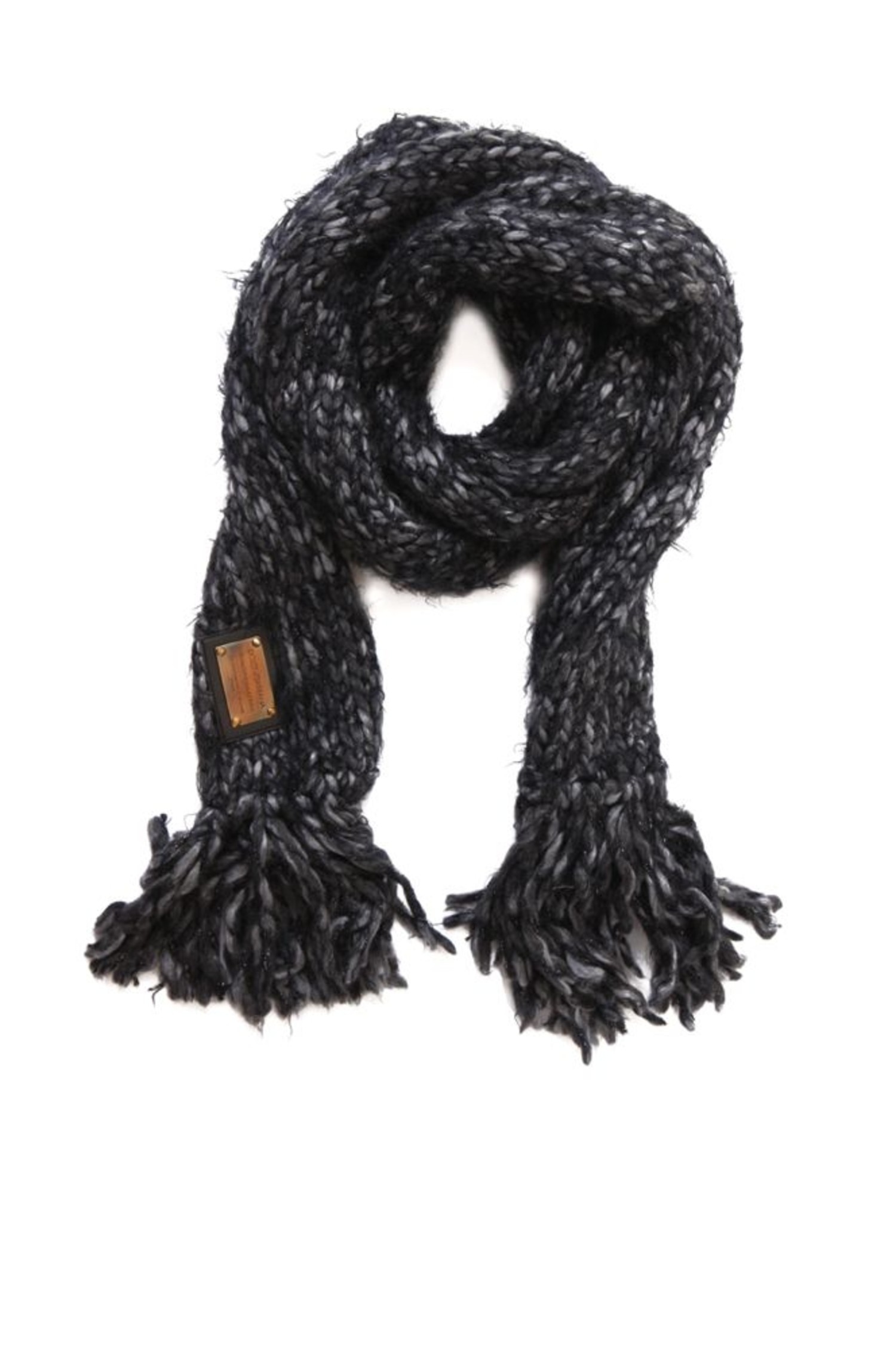 Dolce Gabbana Monogram Grey Scarf – ROBS RACK