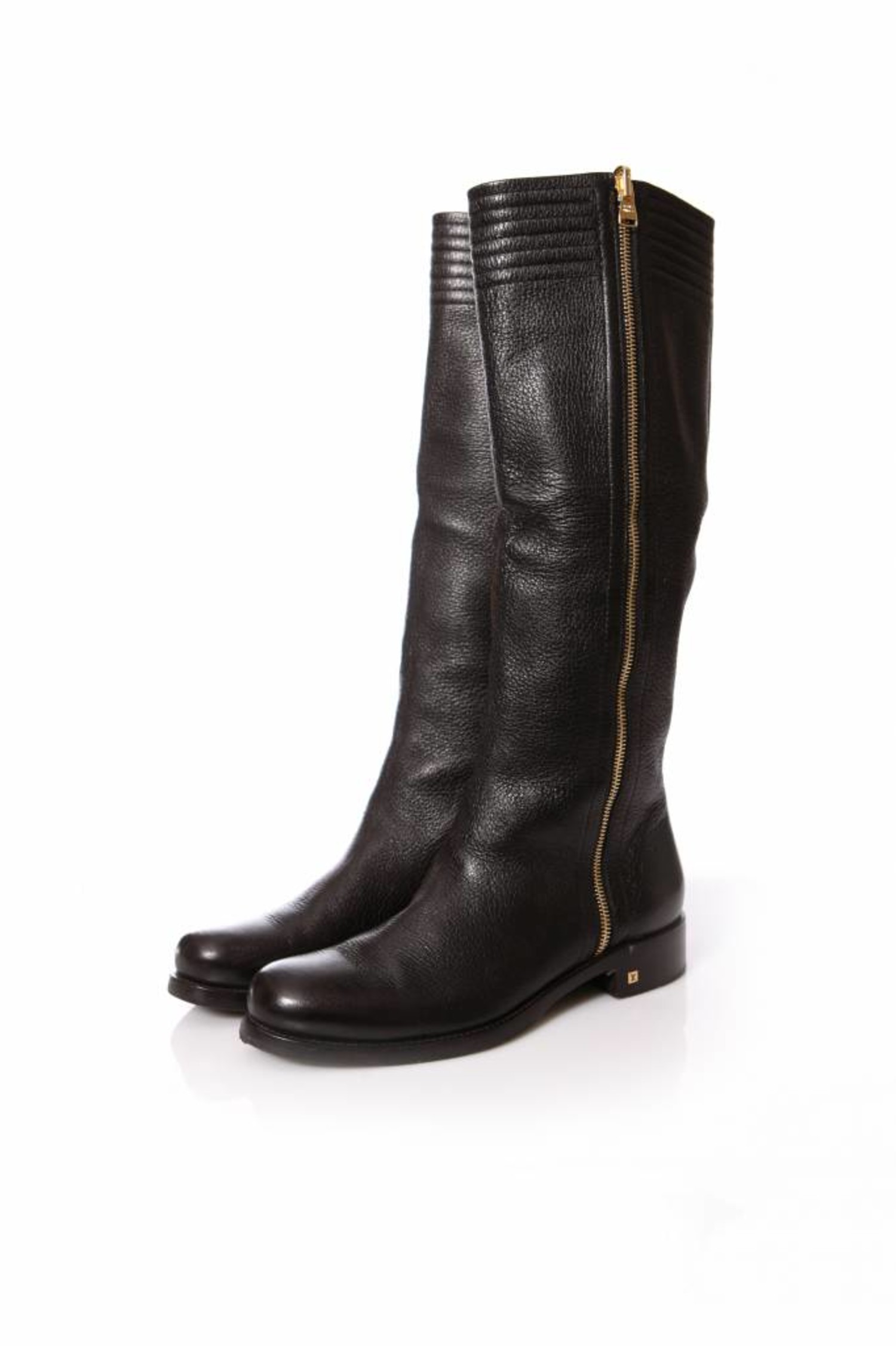 louis vuitton leather boots