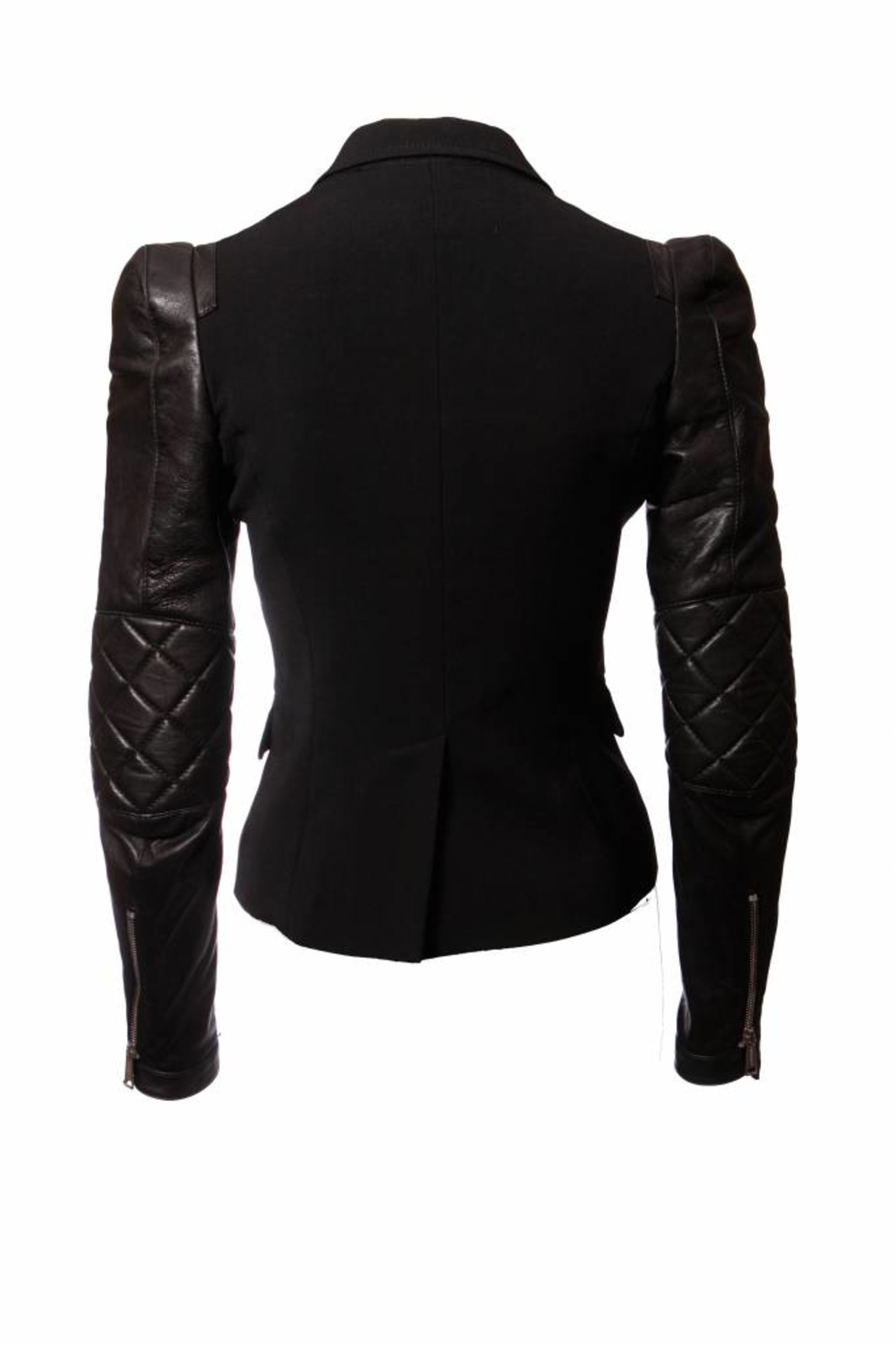 dsquared2 jacket leather sleeves