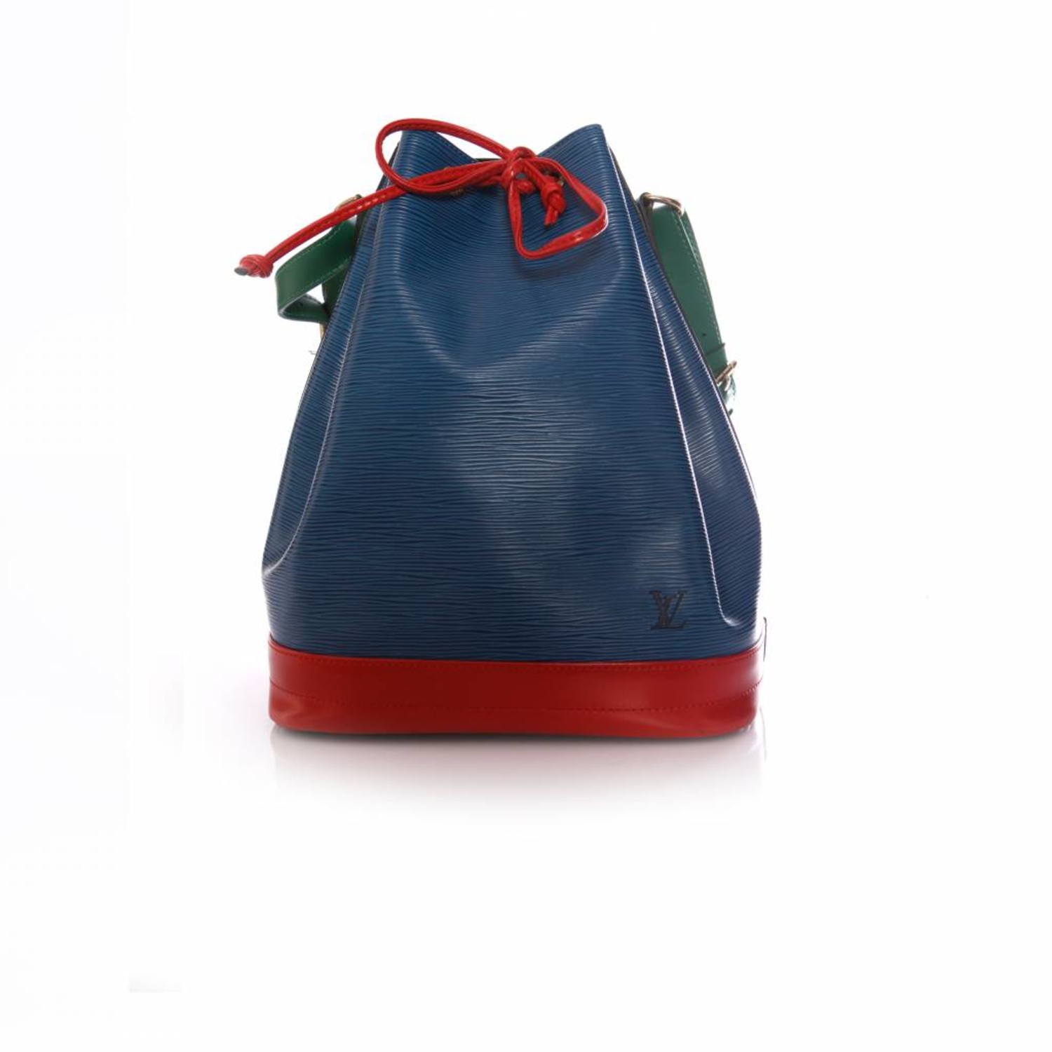 Louis Vuitton Blue & Red Noe Shoulder Bag #3331