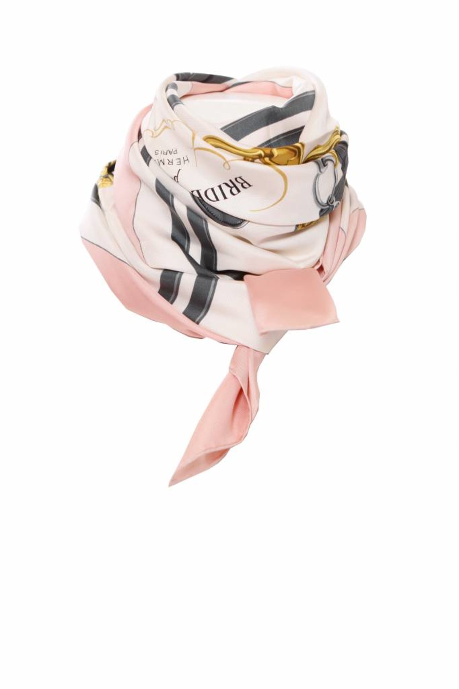 white hermes scarf