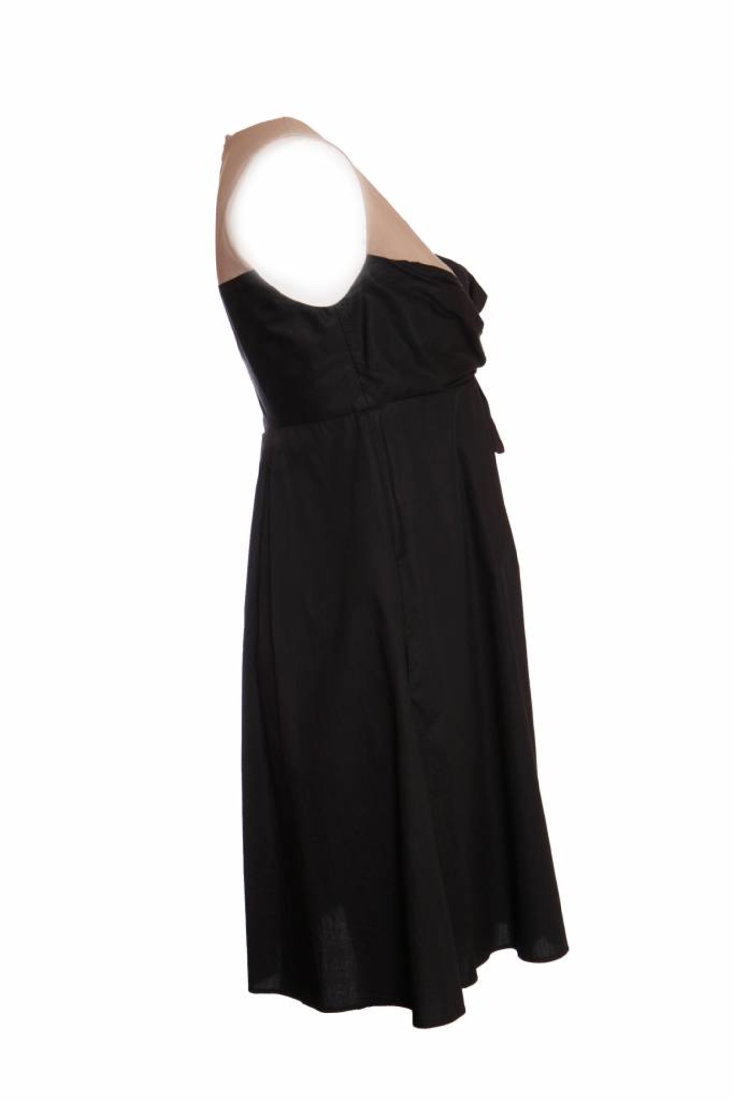 paule ka cocktail dress Paule Ka Draped Detail Green Crepe Dress  bowns cambridge