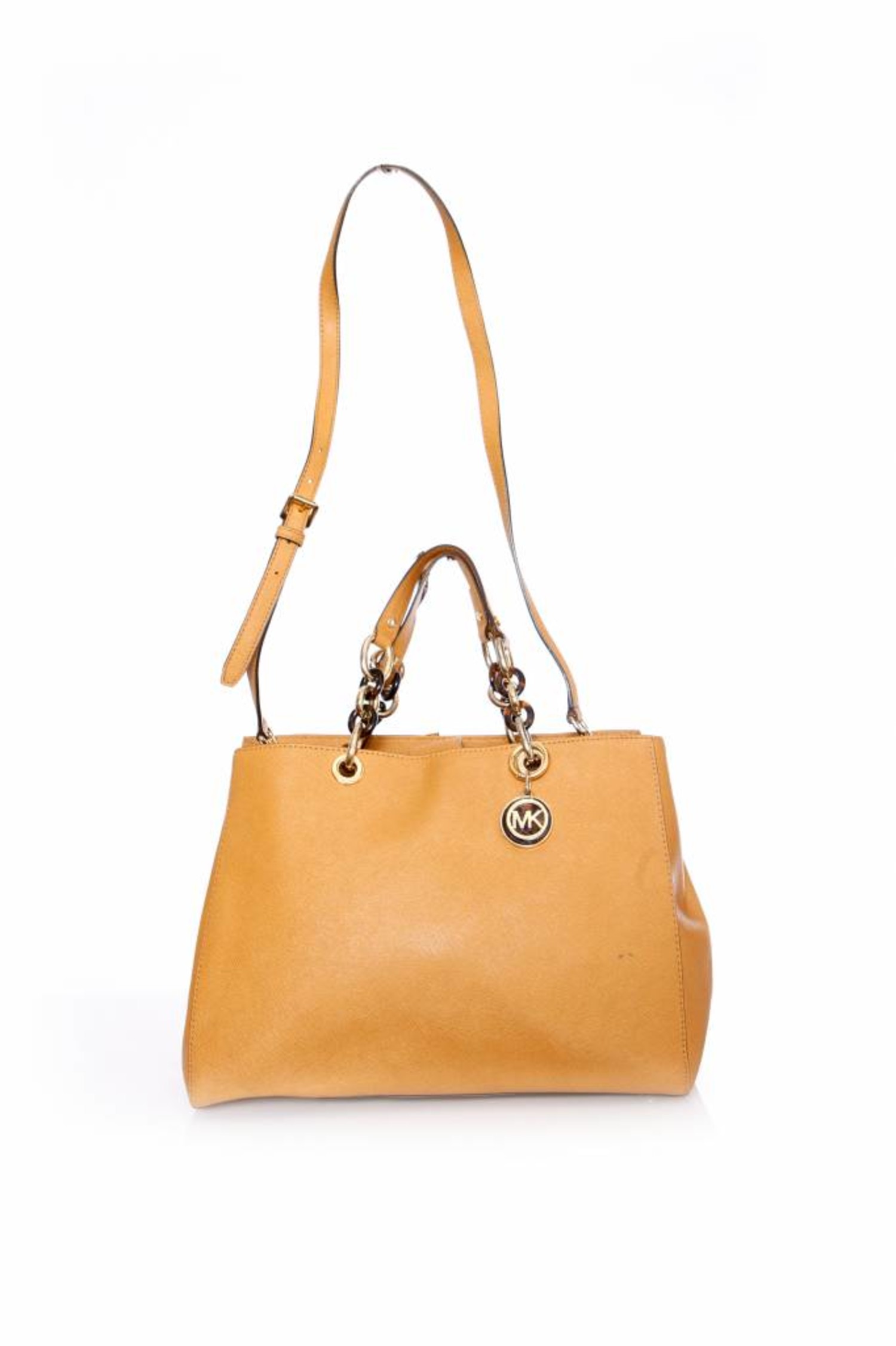 Michael Kors, brown leather tote bag with shoulder strap - Unique Designer  Pieces