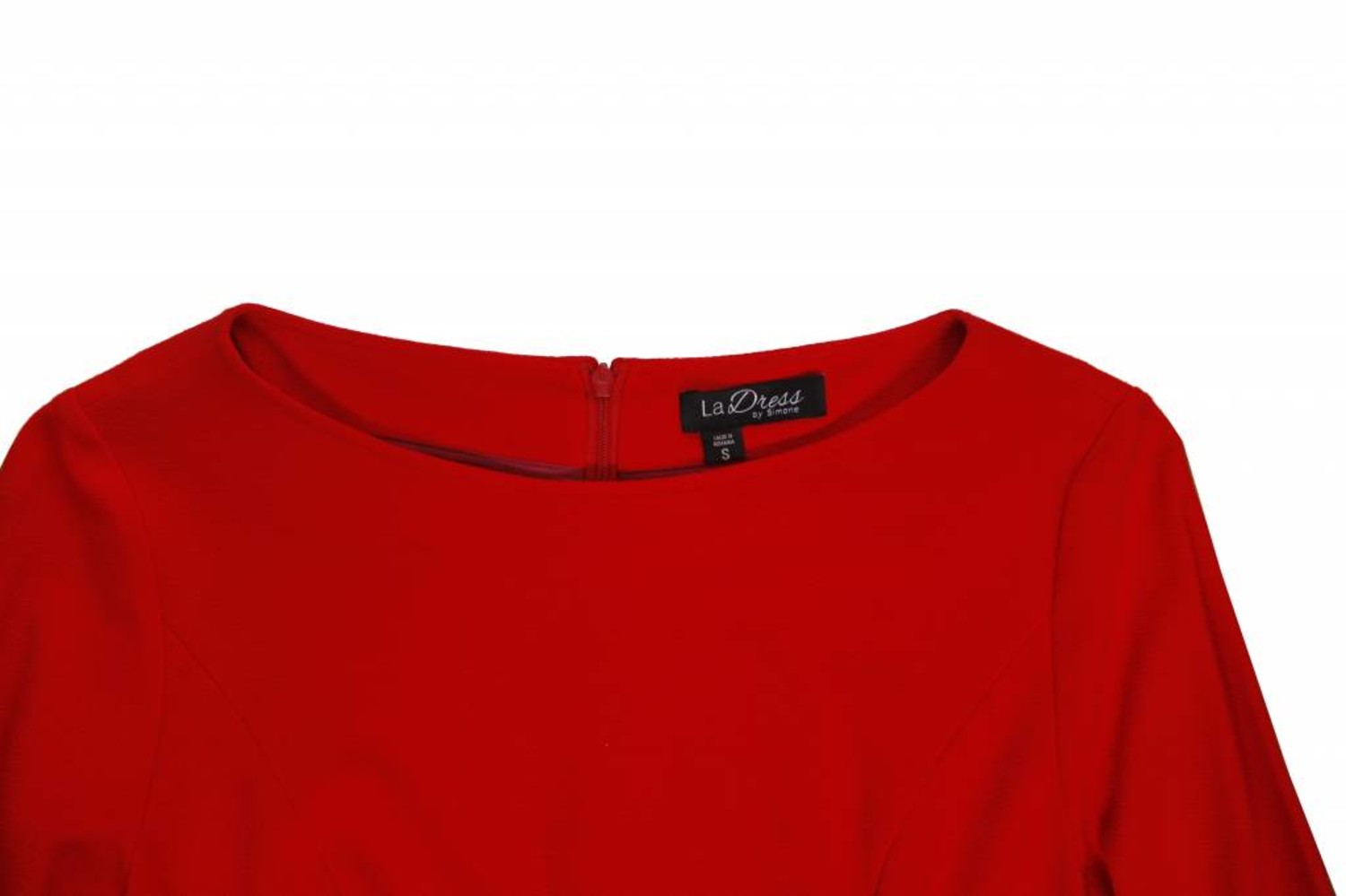 La Dress red dress in size S. Unique Designer Pieces