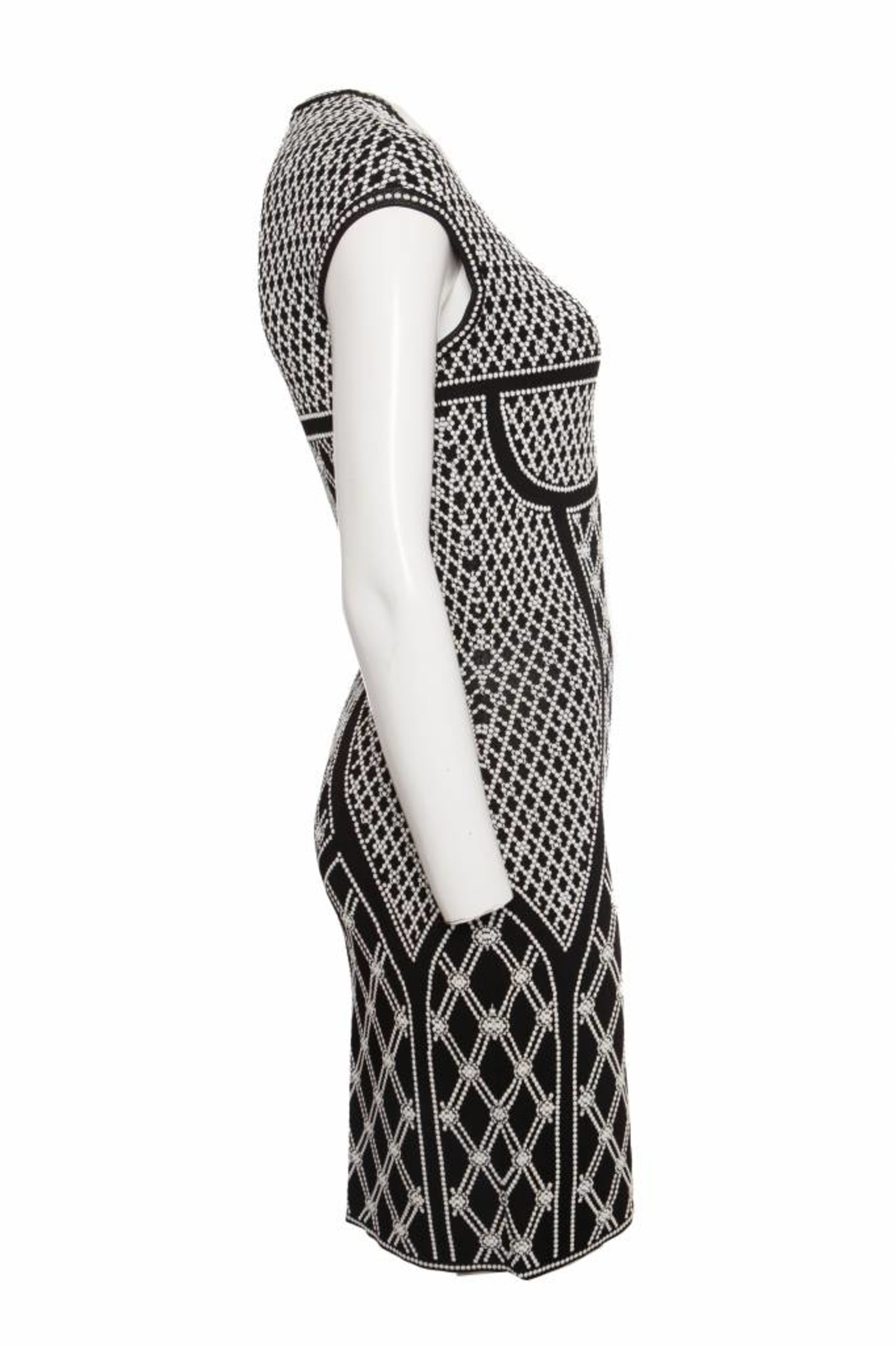 Alexander McQueen, silhouette printed Unique Designer Pieces