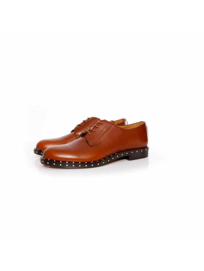 08sircus - Leather lace-up flat shoes | www.unimac.az