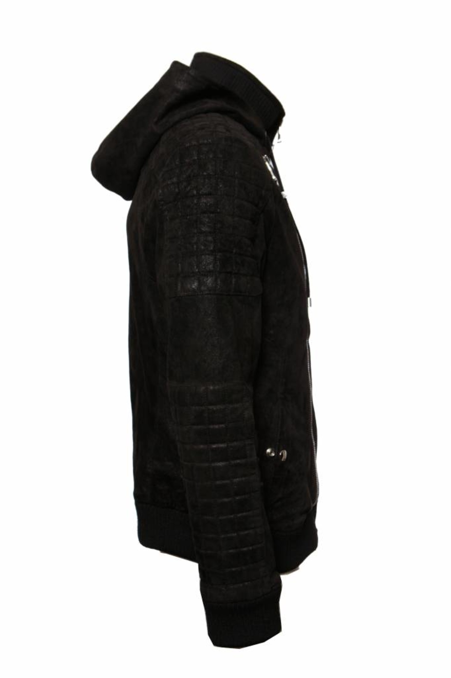 balmain hooded jacket