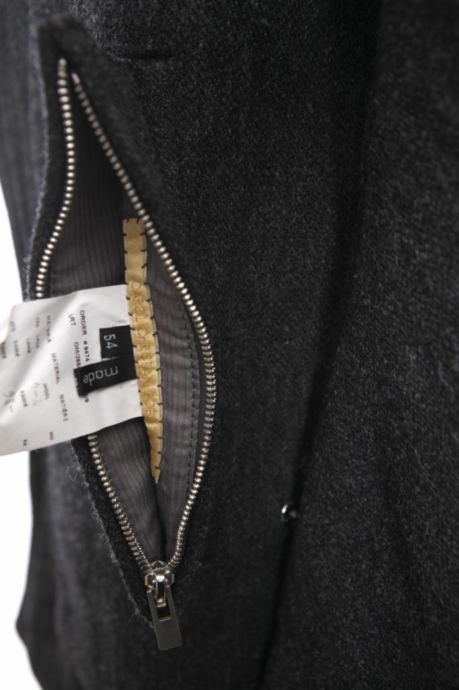 Carol Christian Poell, high neck coat - Unique Designer Pieces Carol Christian Poell, high neck coat - Unique Designer Pieces