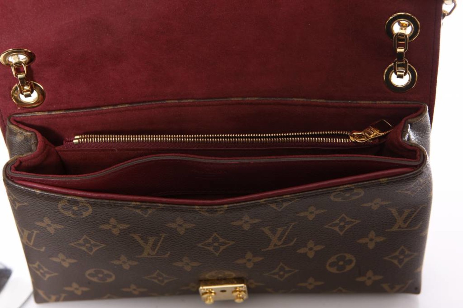 Louis Vuitton Monogram Pallas MM Red-Orange Shoulder Bag (LOCR) 144020 –  Max Pawn