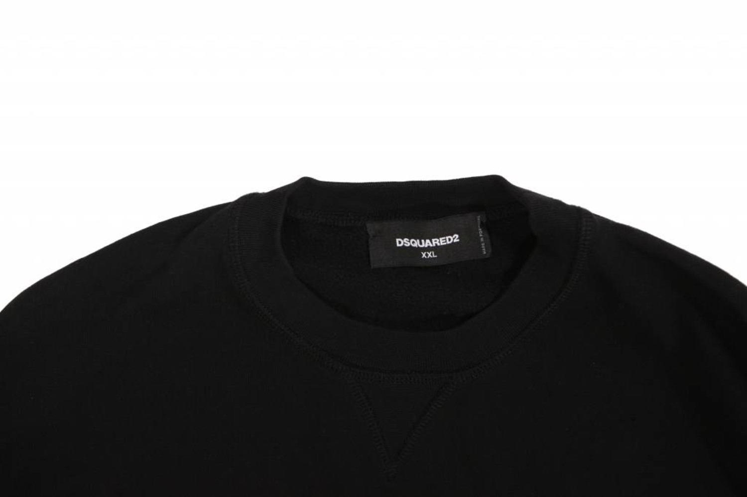 dsquared2 black sweatshirt