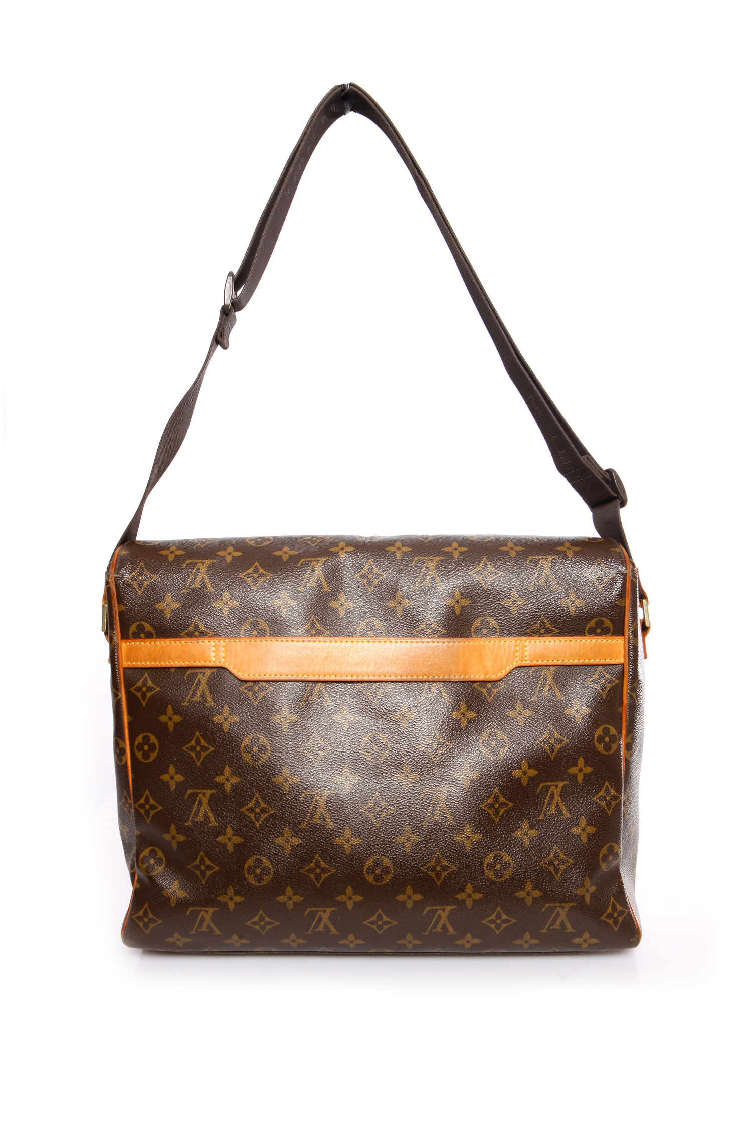 Louis Vuitton, Bags, Pre Loved Louis Vuitton Brown Monogram Canvas  Gibciere Mm Messenger Bag Women