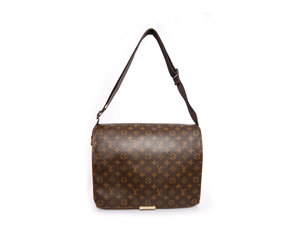 Louis Vuitton Vintage Monogram Messenger Bag Brown