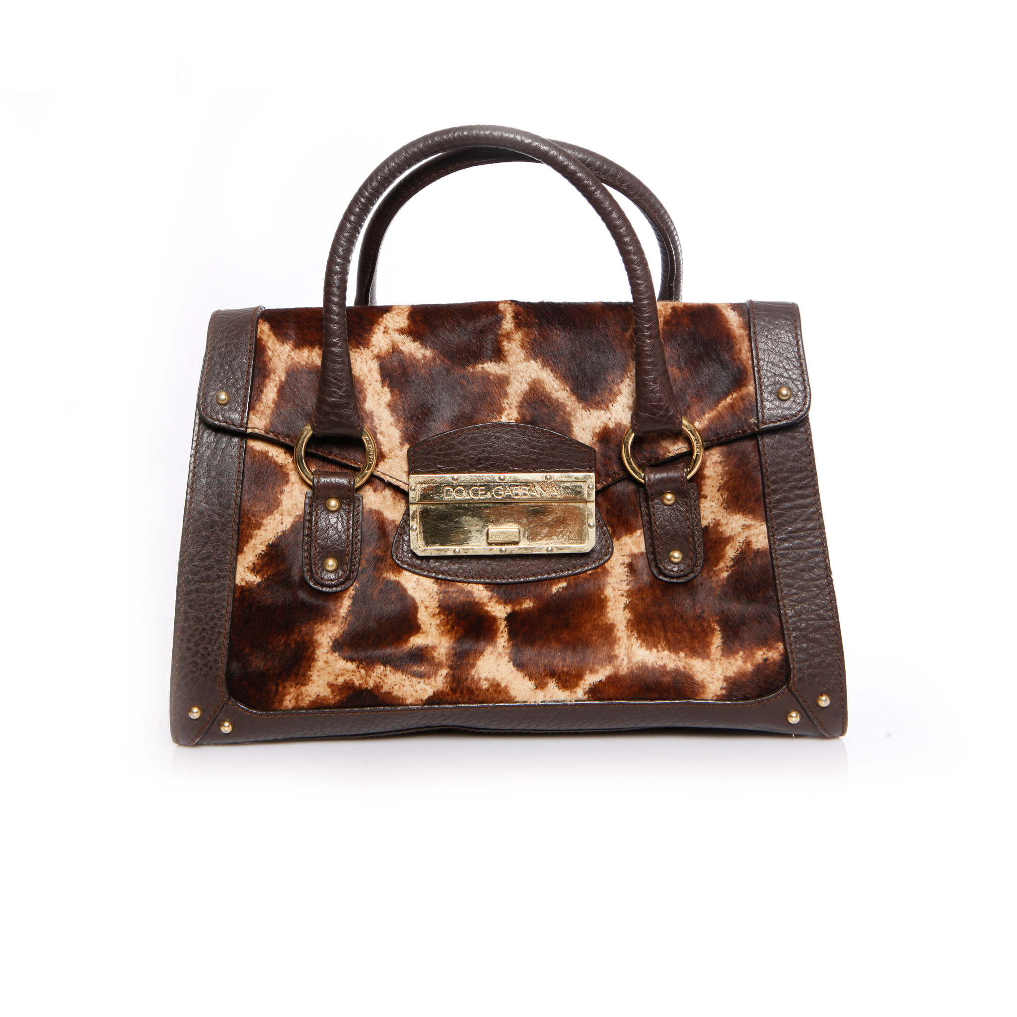dolce and gabbana giraffe print purse