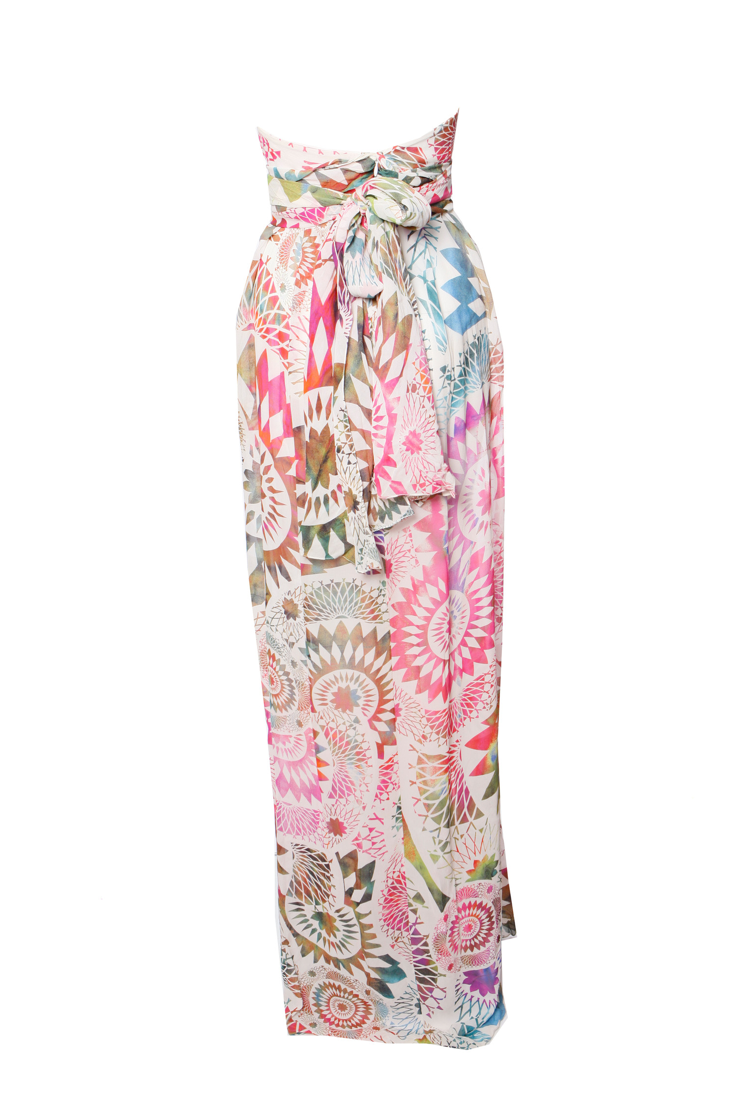 chinese dress ladies Matthew Williamson Runaway Printed parachute-silk maxi dress gown Ladi   Afashionistastore