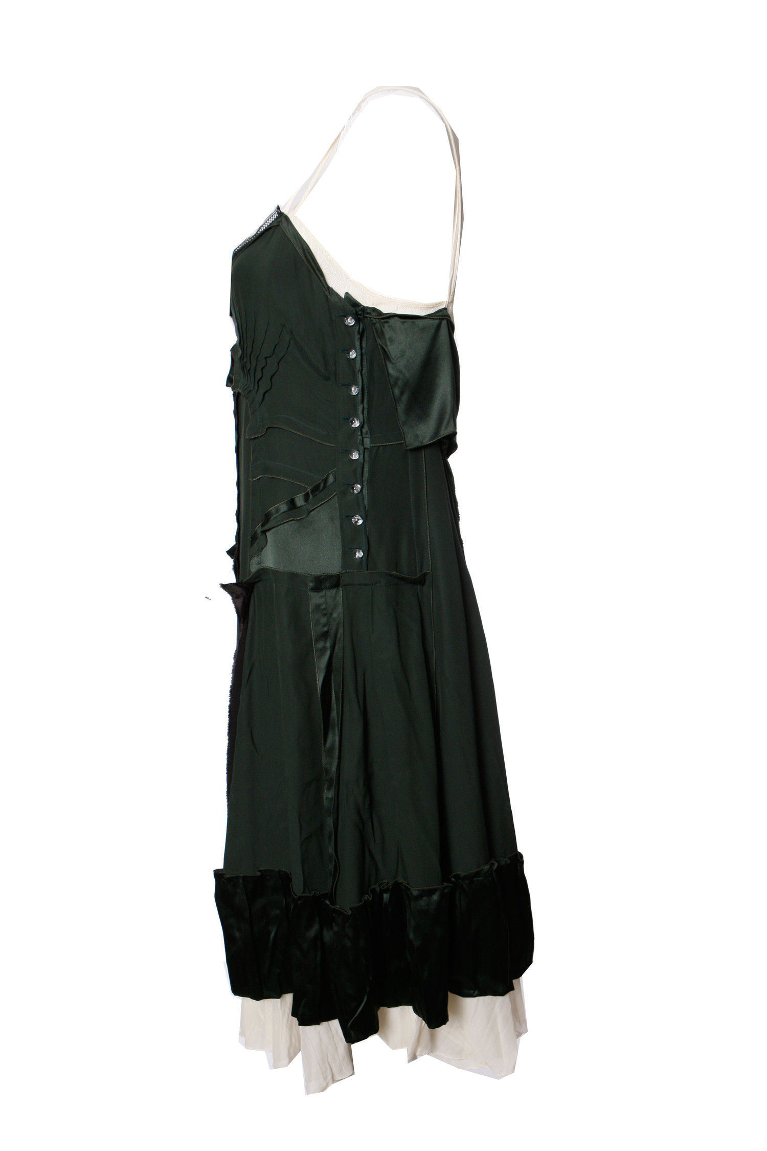 green silk mini dress Chloe Sage Green Cowl Neck Satin Midi Slip Dress