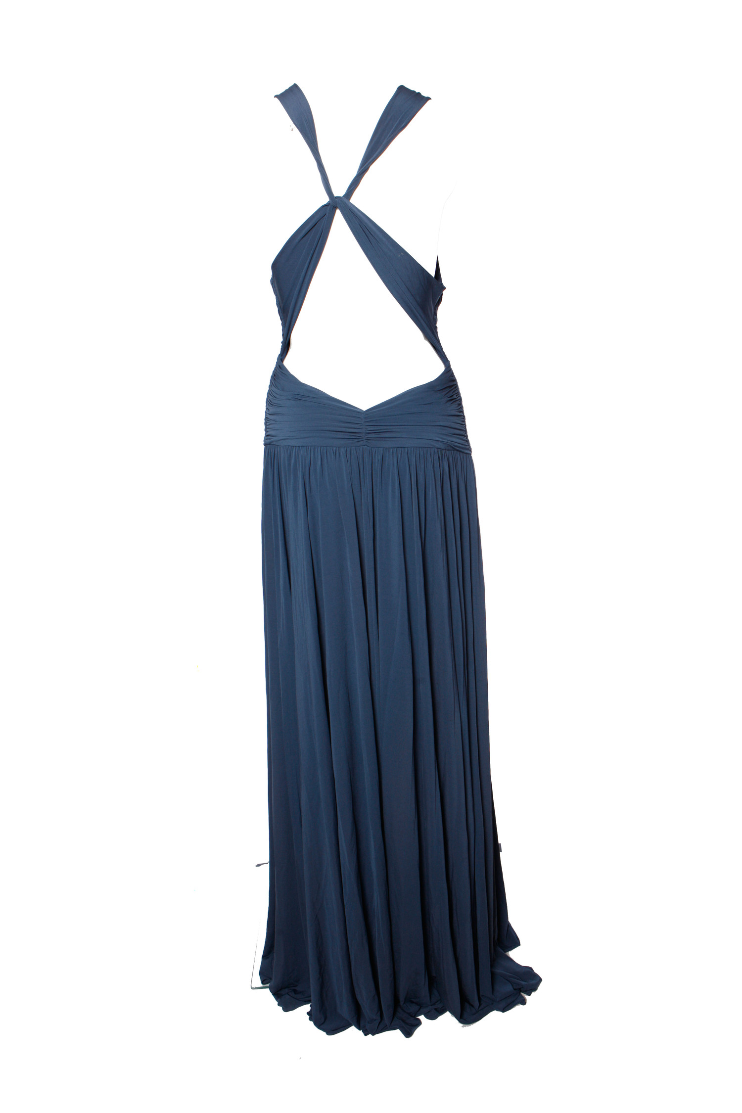 BCBG Maxazria, Blue evening dress. - Unique Designer Pieces