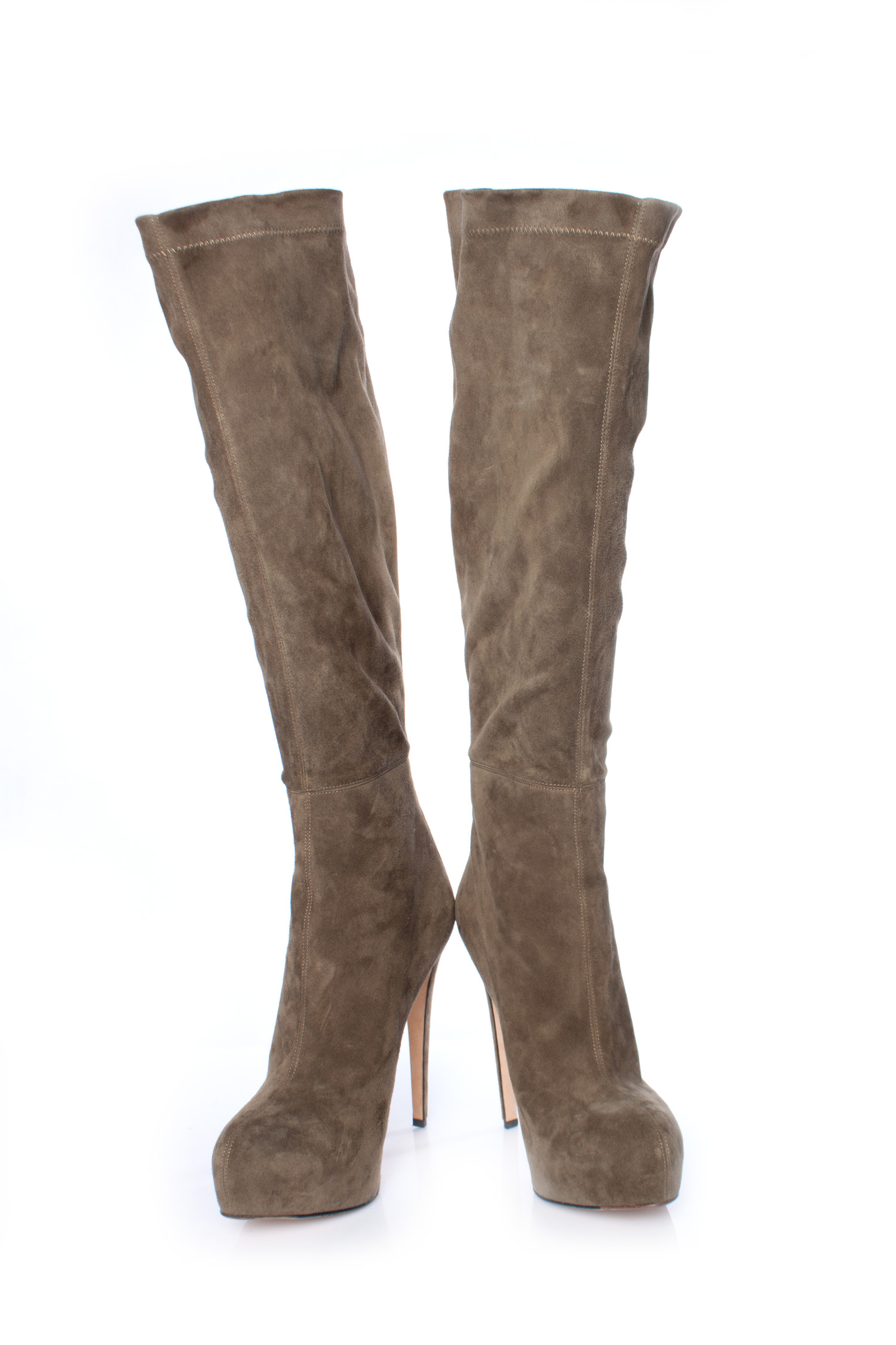 brian atwood suede boots