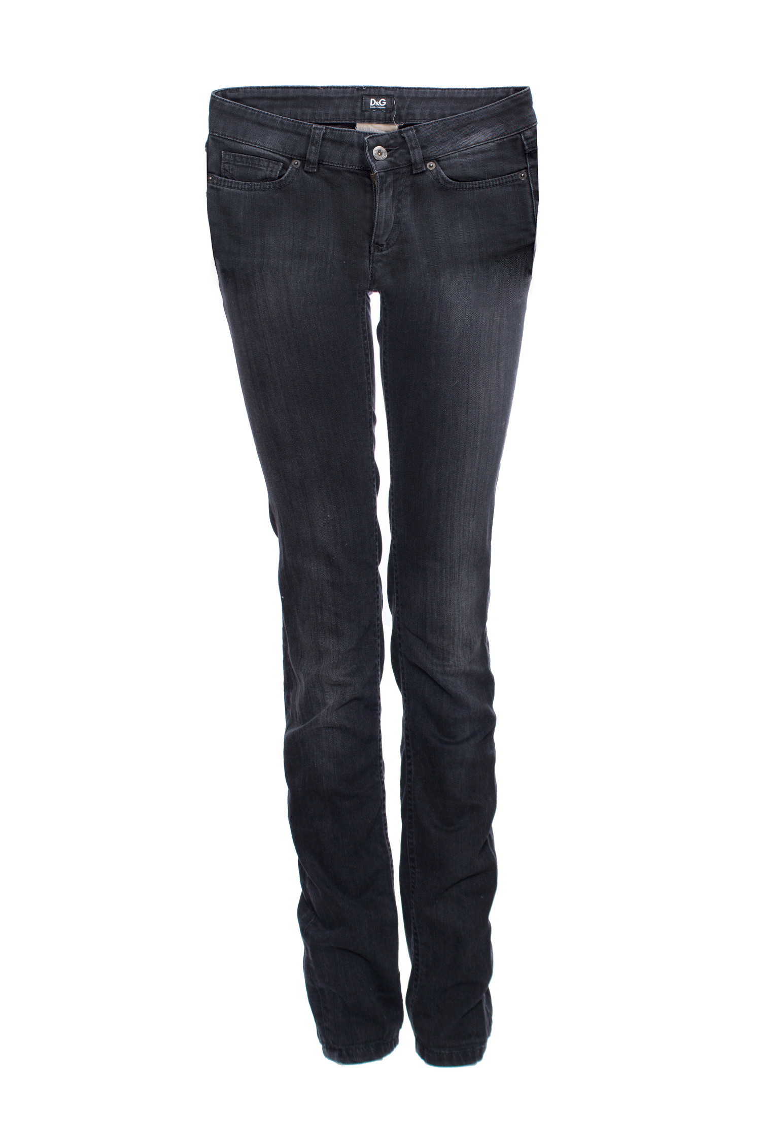 Dolce & Gabbana, Black tight-fit jeans - Unique Designer Pieces