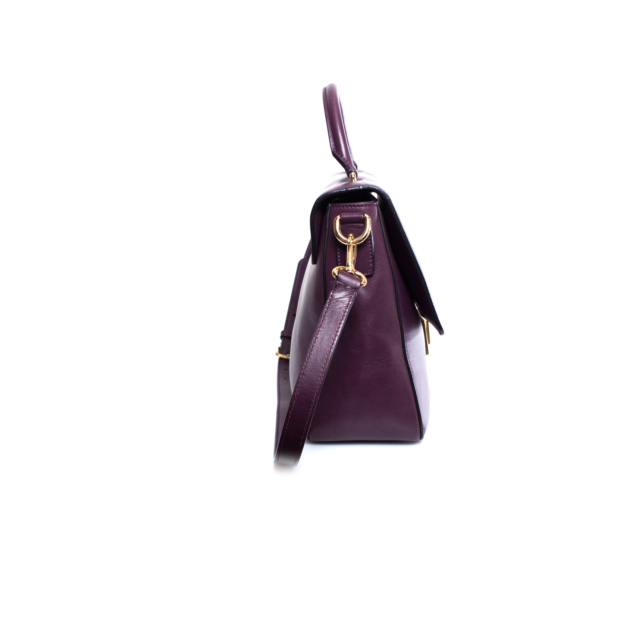Dissona, Bags, Purple Italian Leather Purse By Dissona