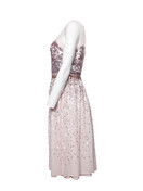 French connection top pink sequin dress